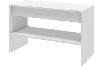 Модульная прихожая Лофт 117.11, с вешалкой настенной с полкой, белый