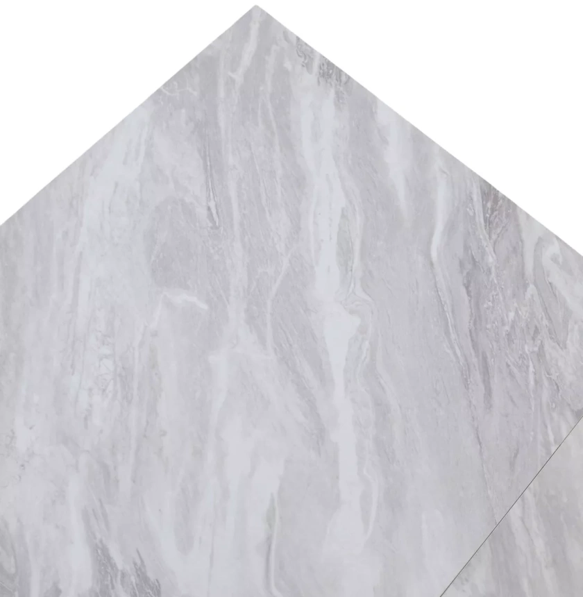 Кухонный раздвижной стол TME-6931 MBH, белый мрамор / milky white