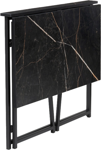 Стол компьютерный Бринг, складной, файерстоун / черный