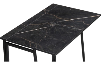 Стол компьютерный Бринг, складной, файерстоун / черный