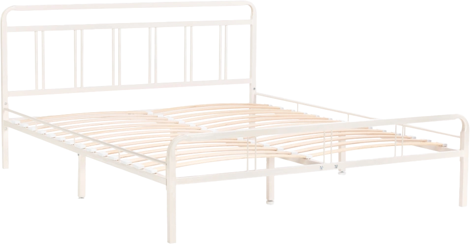 Кровать Рейк, 120x200, белая