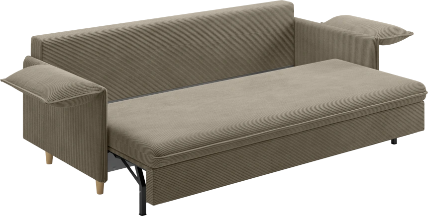 Диван прямой Оникс, модель 051, Linea Grande 34 (шоколадный)