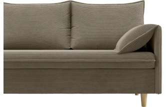 Диван прямой Оникс, модель 051, Linea Grande 34 (шоколадный)