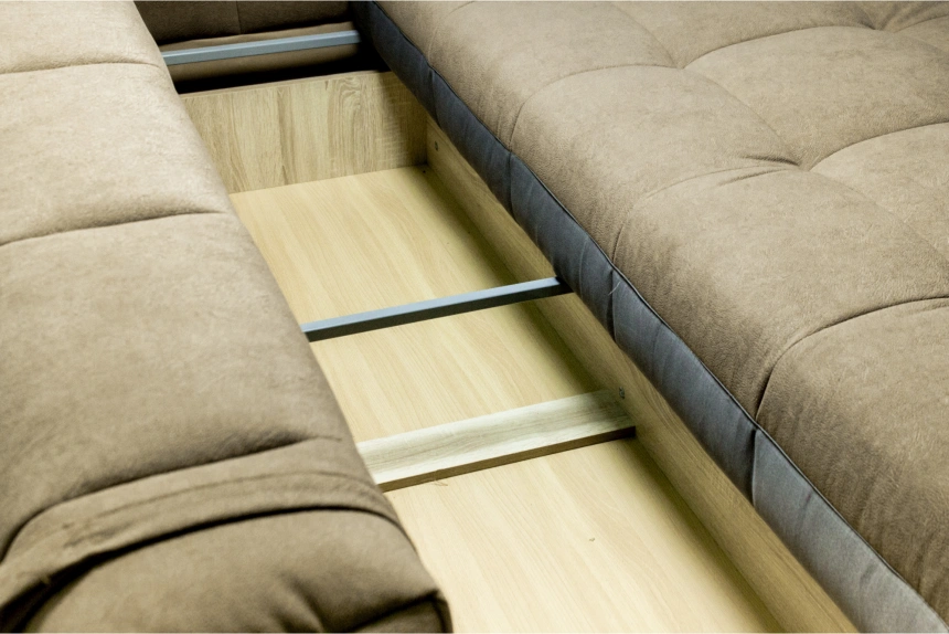 Диван прямой Аквамарин 11, Frozen 04