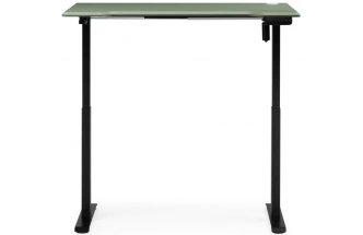 Стол компьютерный Маркос, 120, с механизмом подъема, зеленый / черный