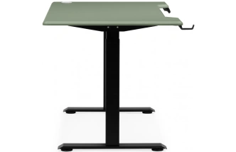 Стол компьютерный Маркос, 120, с механизмом подъема, зеленый / черный