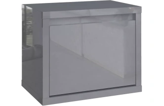 Модульная прихожая Норден 2, Серый глянец