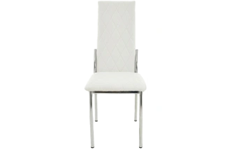 Стул Бакарди, мягкий, Батлер 08, экокожа, каркас хром