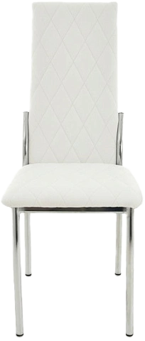 Стул Бакарди, мягкий, Батлер 08, экокожа, каркас хром