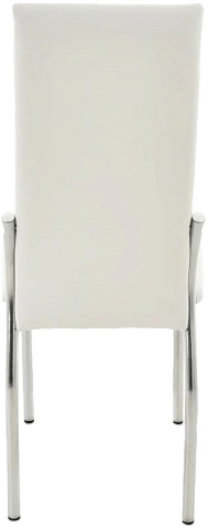 Стул Бакарди, мягкий, Батлер 08, экокожа, каркас хром