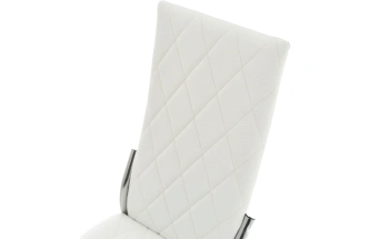 Стул Бакарди, мягкий, Батлер 08, экокожа, каркас хром