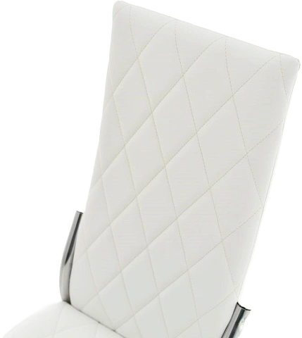 Стул Бакарди, мягкий, Батлер 08, экокожа, каркас хром