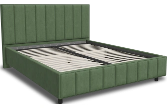 Кровать Кордова 3, мягкая, полутораспальная, 140x200, Боска 31