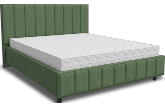 Кровать Кордова 3, мягкая, полутораспальная, 140x200, Боска 31