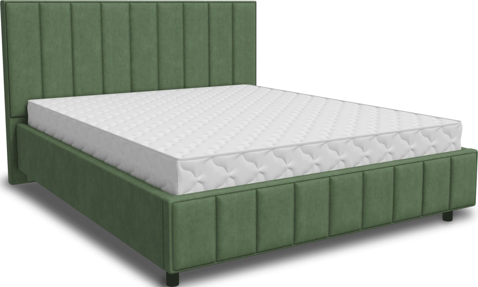 Кровать Кордова 3, мягкая, полутораспальная, 140x200, Боска 31