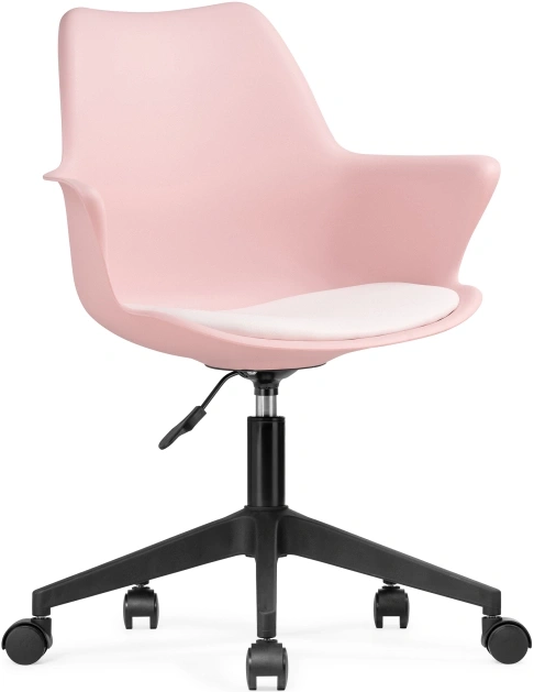 Офисное кресло Tulin, белый / розовый / черный