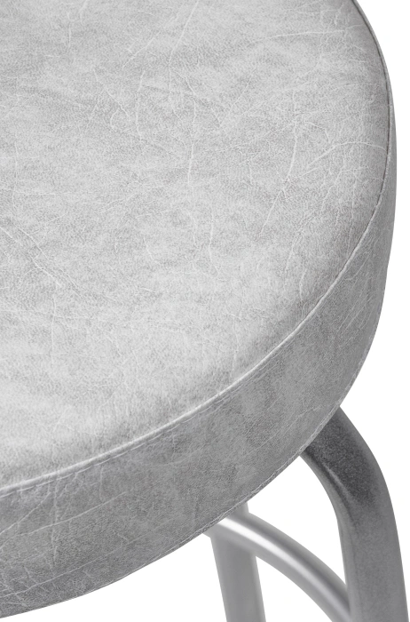 Барный стул Kuroda, белый мрамор / светлый мусс