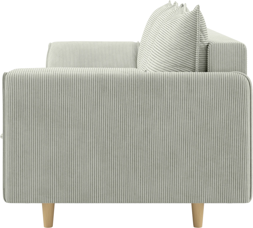 Диван прямой Оникс, модель 051, Linea Grande 81 (светло-серый)