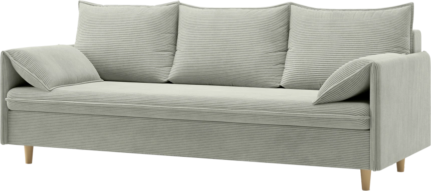 Диван прямой Оникс, модель 051, Linea Grande 81 (светло-серый)