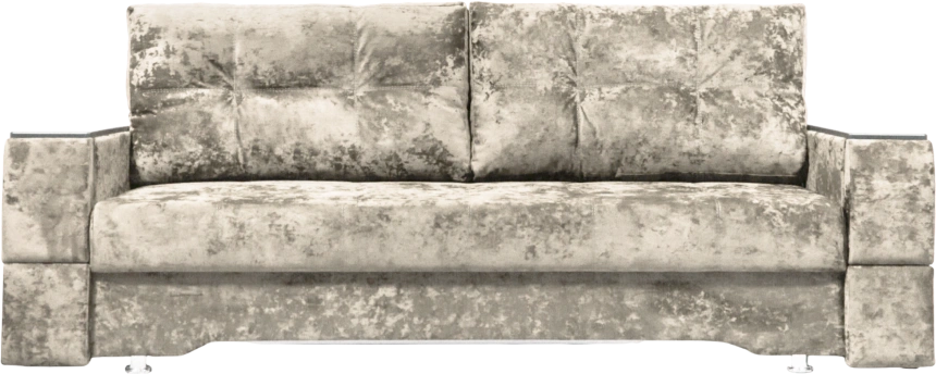 Диван прямой Атлант 2, ткань Kioto beige, декор Венге