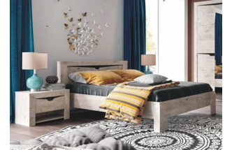 Тумба прикроватная Соренто, с ящиком, дуб бонифаций