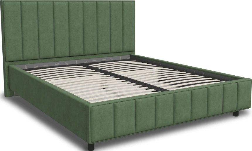 Кровать Кордова 3, мягкая, двуспальная, 180x200, Боска 31