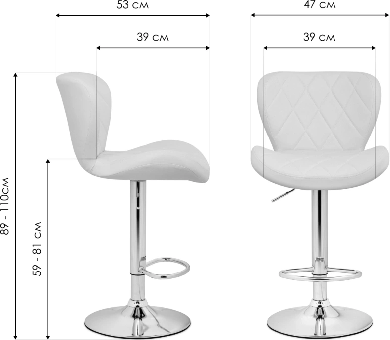 Барный стул Porch, темно-бежевый / золотой
