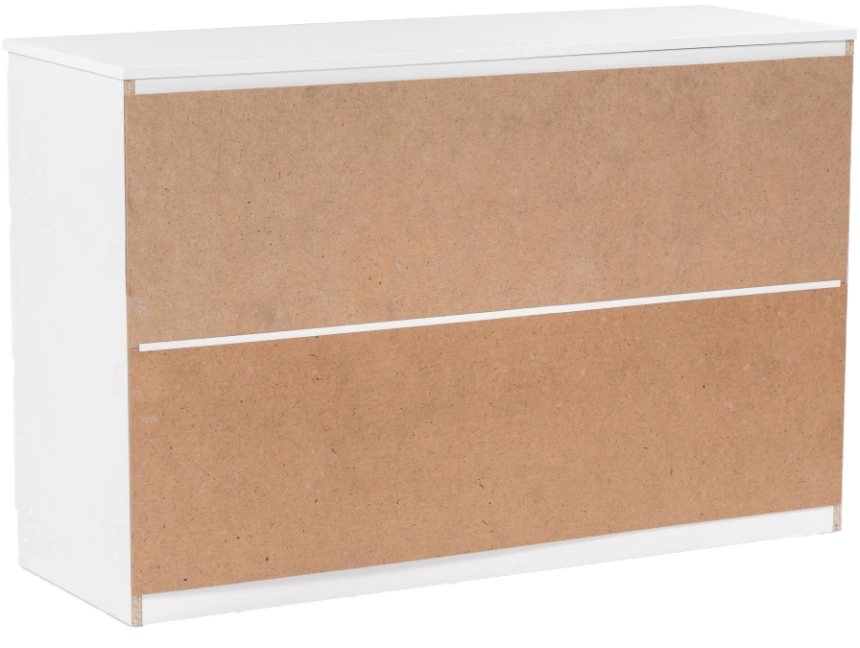 Комод Мадера, с шестью ящиками, К6М, белый