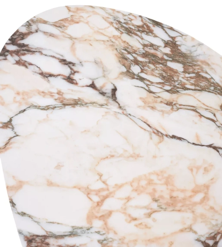 Кофейный стол Niklas TL-312, испанская керамика, стекло, МДФ окрашенный, темно-серый МДФ каркас