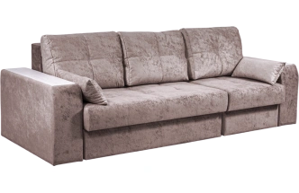 Диван прямой Остин 2, NAPOLI-A 04, декор Рамух белый