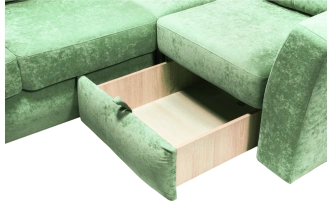 Диван угловой Афина 2, Candy 10