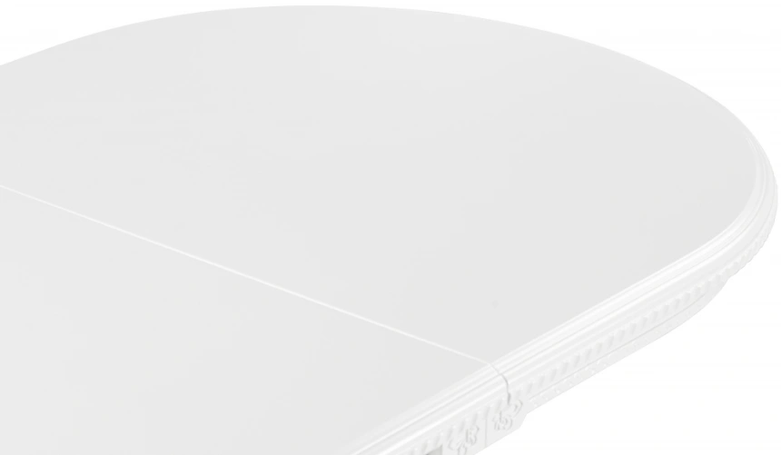 Кухонный стол Эритрин 140(180), белый