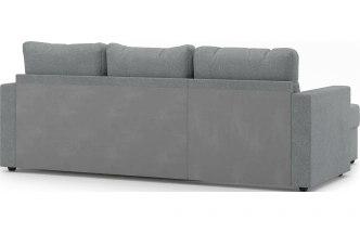 Диван угловой Фишер, модель 113, Nola 83 (серый)