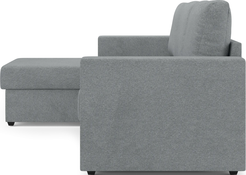 Диван угловой Фишер, модель 113, Nola 83 (серый)