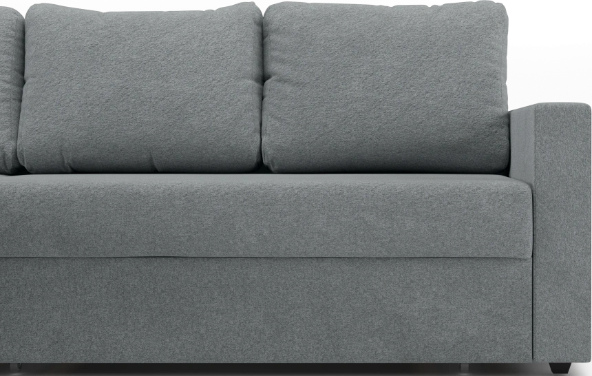 Диван угловой Фишер, модель 113, Nola 83 (серый)