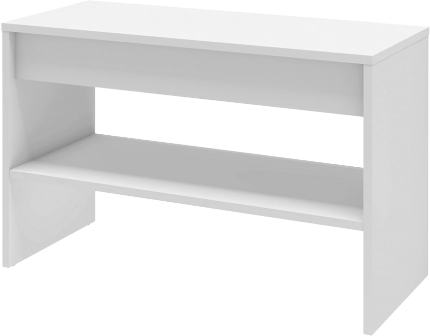 Модульная прихожая Лофт 117.12, с большой вешалкой, белый 