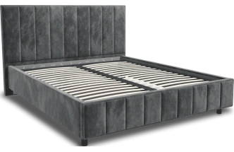 Кровать Кордова 4, мягкая, полутораспальная, 140x200, Боска 26