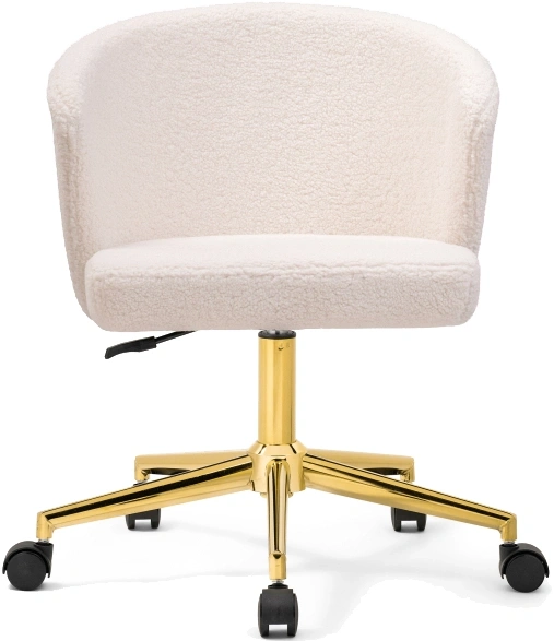 Офисное кресло Lika, белый teddy