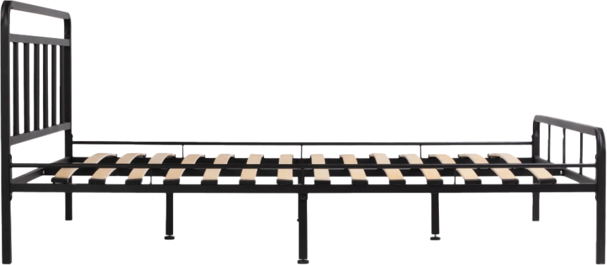 Кровать Рейк, 160x200, черная