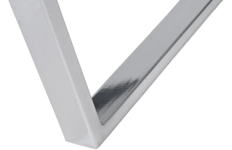 Журнальный стол 30B-85511, 65x120x41, МДФ с полимерным покрытием, черный мрамор / хром 