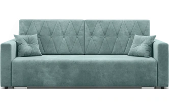 Диван прямой Милфорд, модель 011, Dakota Mint (мятный)