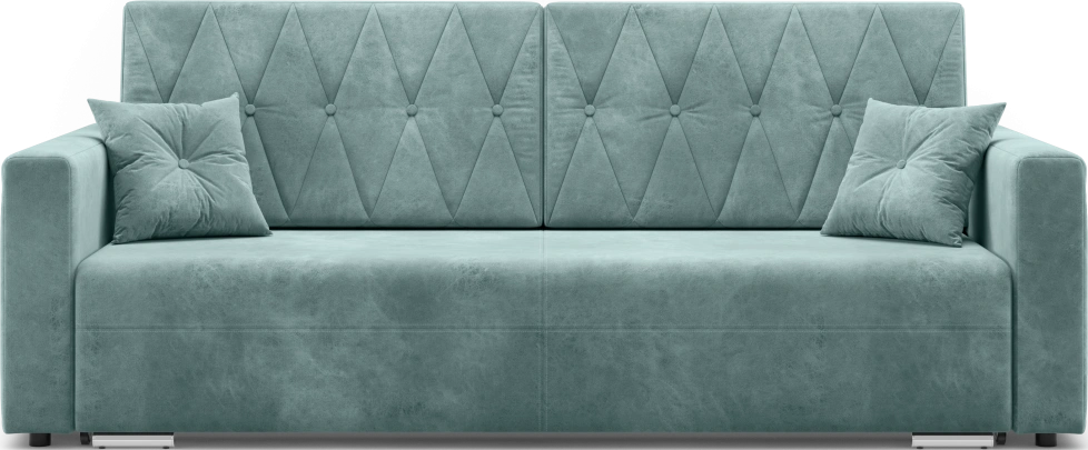Диван прямой Милфорд, модель 011, Dakota Mint (мятный)