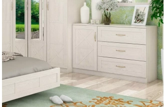 Комод Лозанна, Дуб белый 