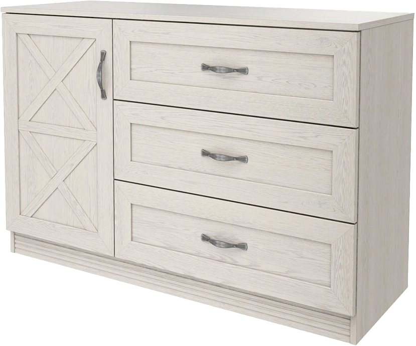 Комод Лозанна, Дуб белый