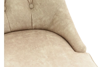 Стул Боска, мягкий, милано 01, велюр, каркас орех темный