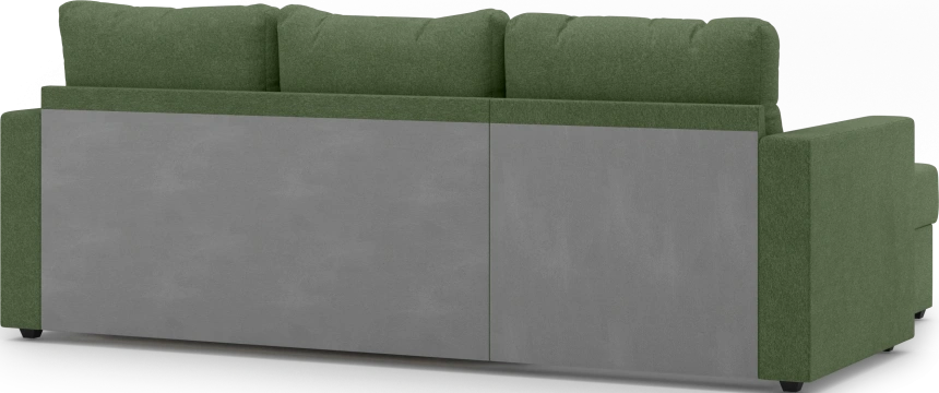 Диван угловой Фишер, модель 113, Nola 73 (зеленый)