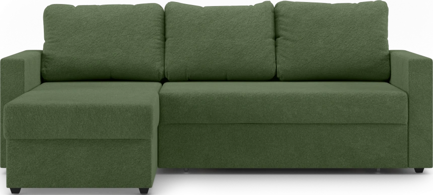 Диван угловой Фишер, модель 113, Nola 73 (зеленый)