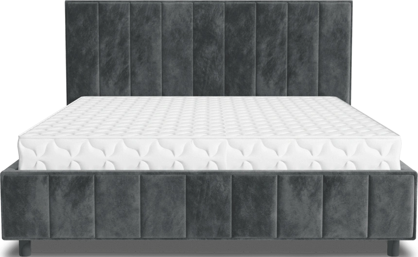 Кровать Кордова 4, мягкая, двуспальная, 160x200, Боска 26