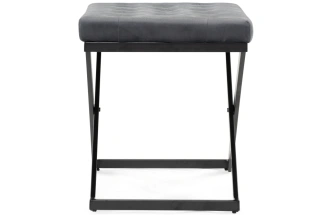 Табурет German, dark grey / black