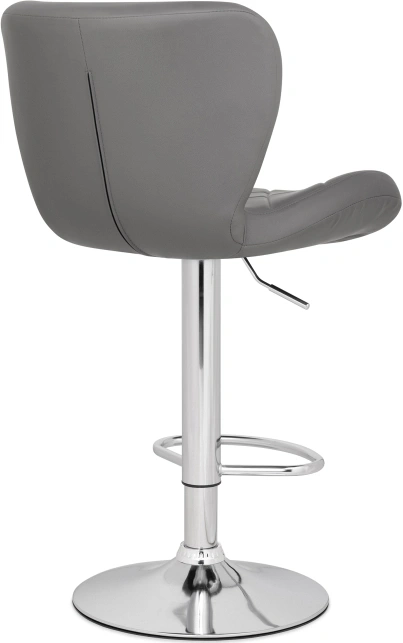 Барный стул Porch, серый / хром